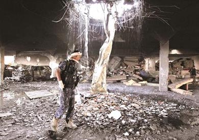 غارات العزاء